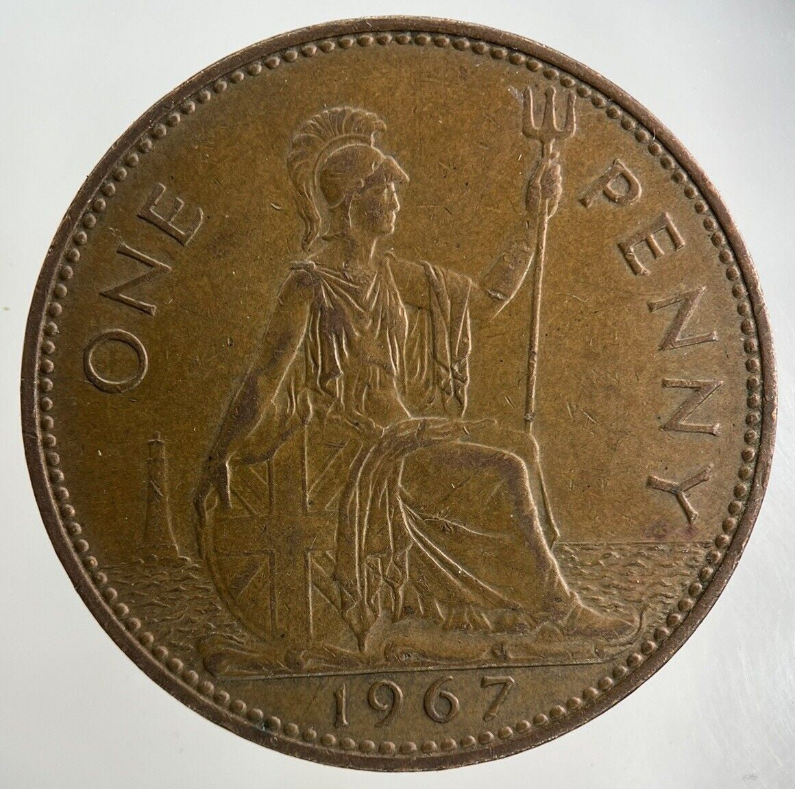 1967 Elizabeth II 2nd One Penny Coin | Fine Collectable Grade