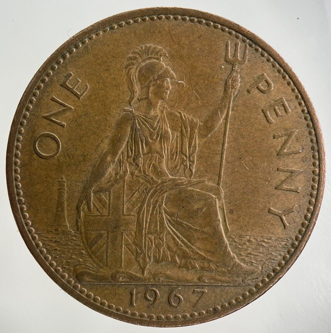 1967 Elizabeth II 2nd One Penny Coin | Fine Collectable Grade