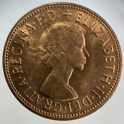 1967 Elizabeth II 2nd One Penny Coin | Very Fine Grade