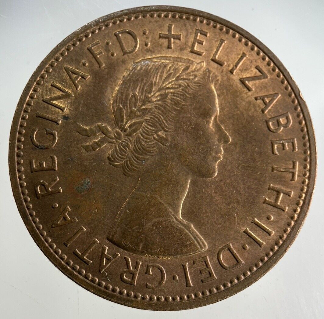 1967 Elizabeth II 2nd One Penny Coin | Very Fine Grade