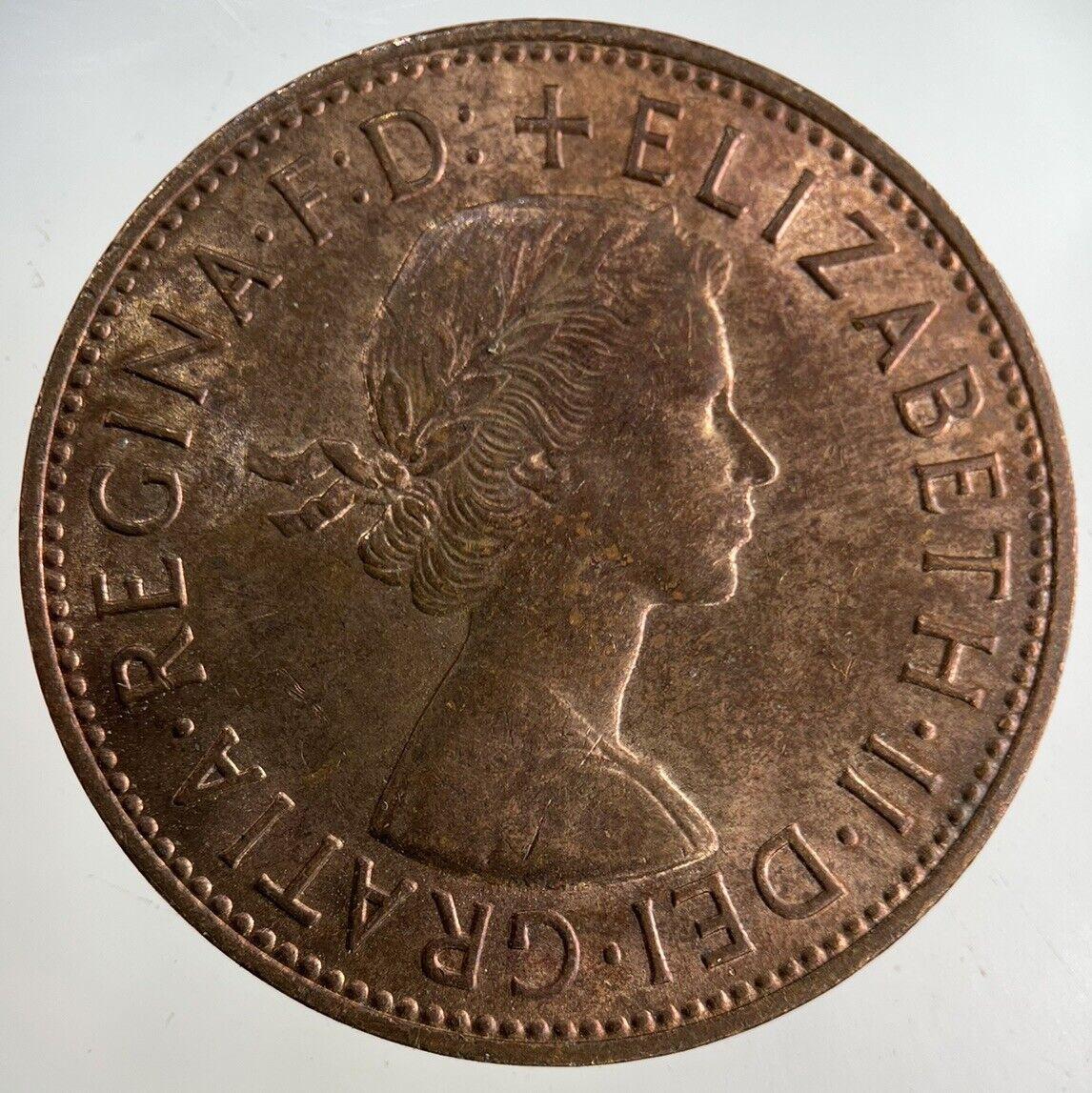1967 Elizabeth II 2nd One Penny Coin | Very Fine Grade