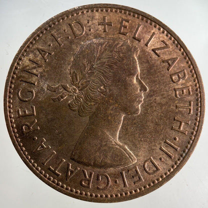 1967 Elizabeth II 2nd One Penny Coin | Very Fine Grade