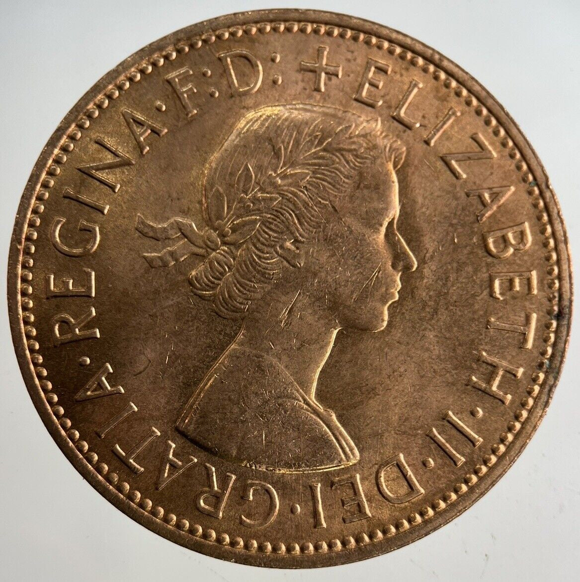 1967 Elizabeth II 2nd One Penny Coin | Very Fine Grade