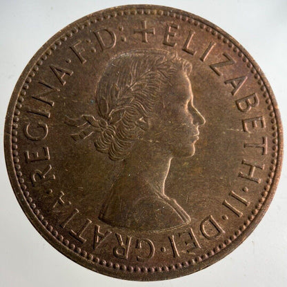 1967 Elizabeth II 2nd One Penny Coin | Very Fine Grade