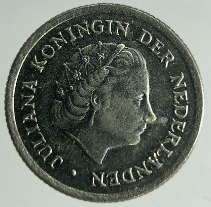 1967 Netherlands 10 Cents Coin | Fine Collectable Grade
