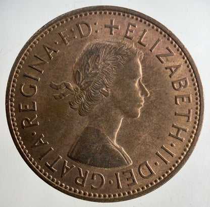 1967 Elizabeth II 2nd One Penny Coin | Very Fine Grade