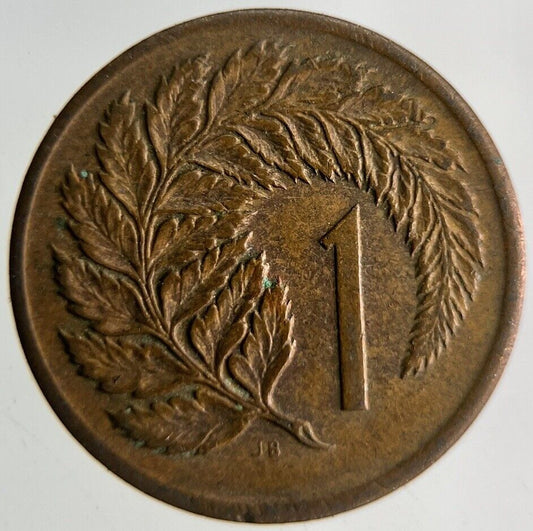 1967 New Zealand One Penny Coin | Fine Collectable Grade