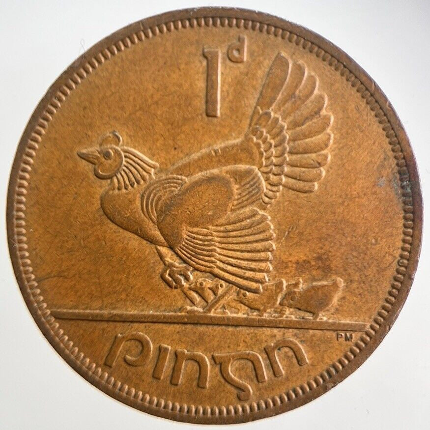 1967 Irish Penny Coin | Very High Grade | a4726