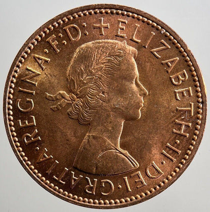 1967 Elizabeth II Half-Penny Rough Water Coin | UNC Uncirculated | a3385