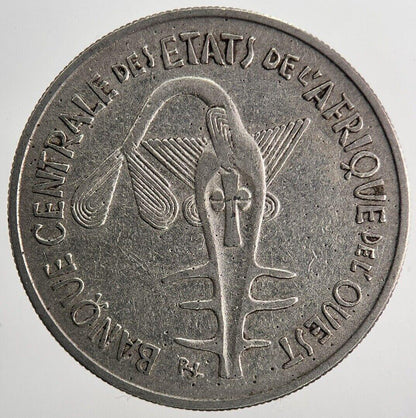 1967 France West Africa 100 Franc Coin | Very High Grade