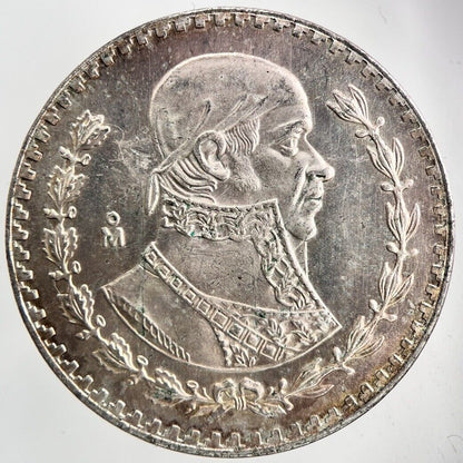 1967 Mexico 1 Un Peso Silver Coin | Very High Grade