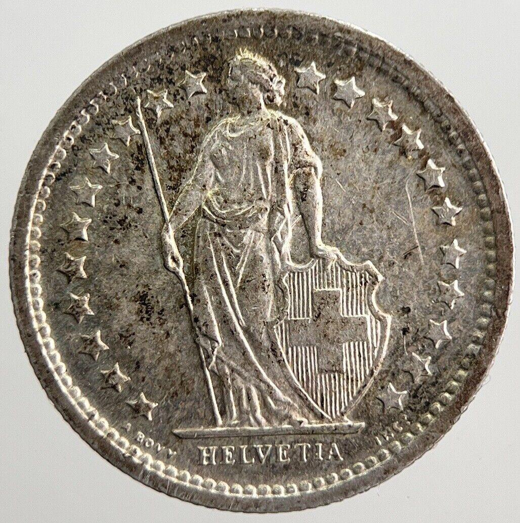 1967 Switzerland 1/2 Half Franc Silver Coin | Very High Grade | a3140