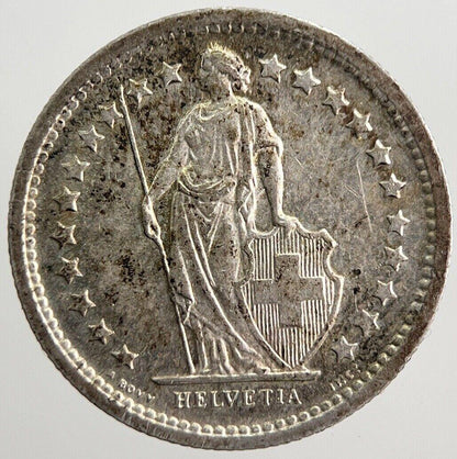 1967 Switzerland 1/2 Half Franc Silver Coin | Very High Grade | a3140