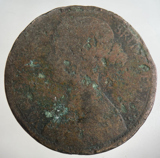 1862 Victoria One Penny Coin | Collectable Grade