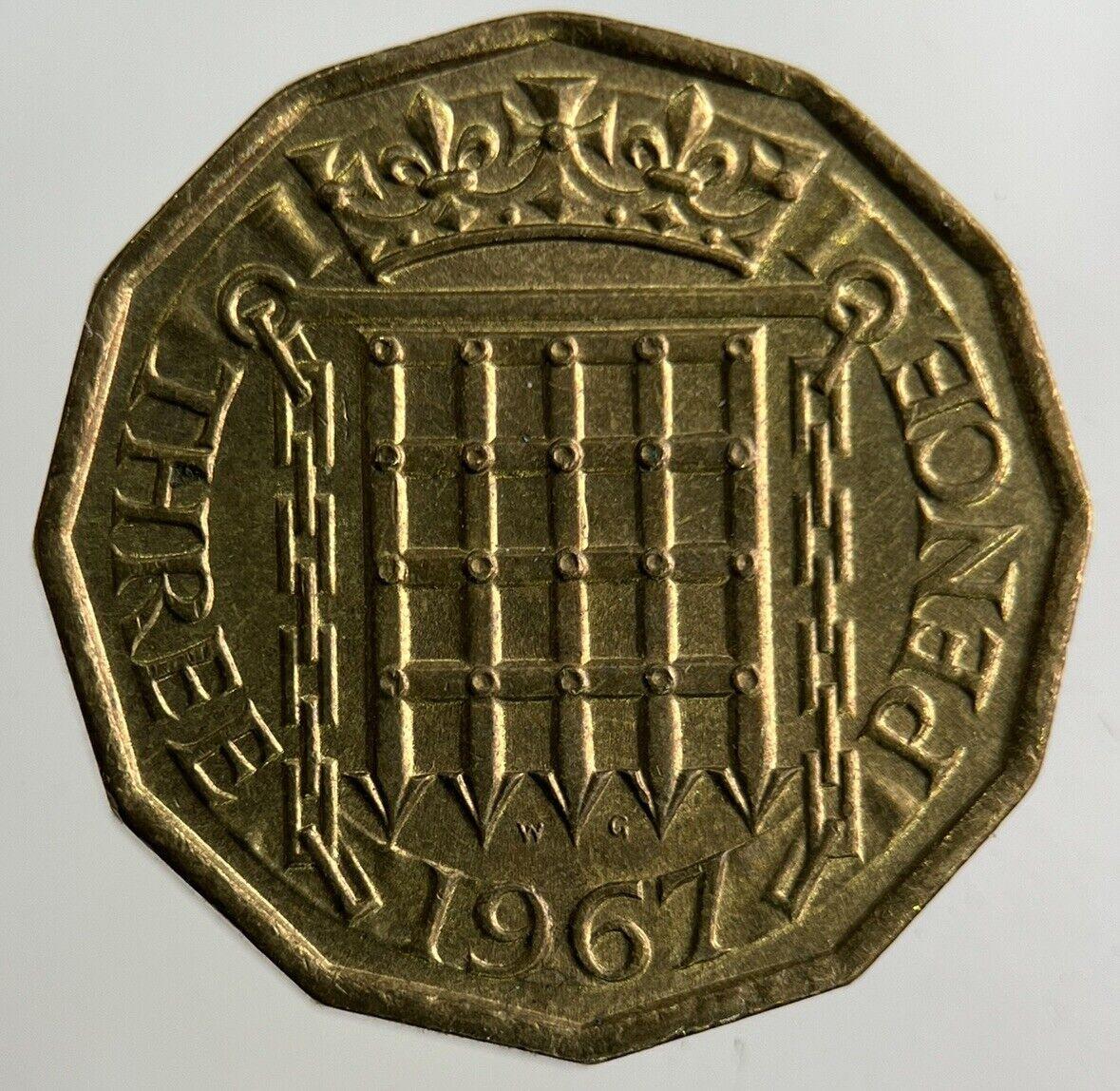 1967 Elizabeth II 2nd Threepence Coin | Very High Grade