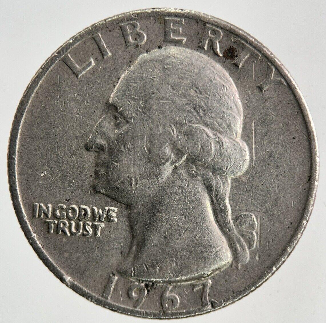 1967 US USA Quarter Dollar Coin | Fine Collectable Grade