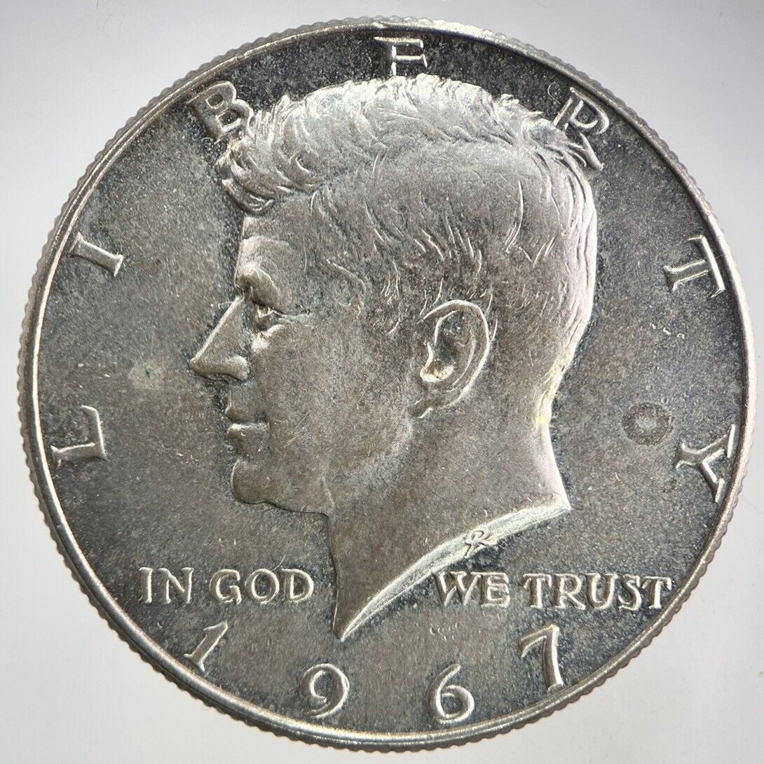 1967 US USA Kennedy Half Dollar Silver Coin | Fine Collectable Grade