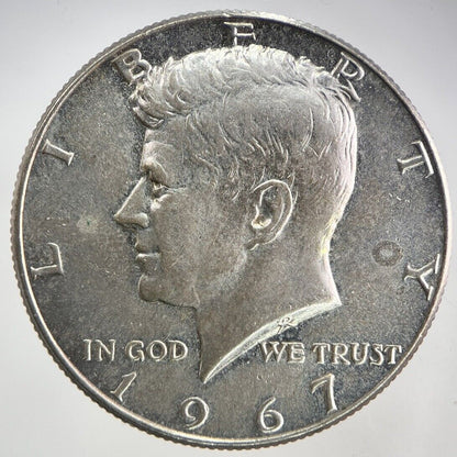 1967 US USA Kennedy Half Dollar Silver Coin | Fine Collectable Grade