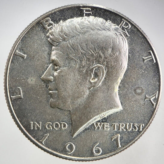 1967 US USA Kennedy Half Dollar Silver Coin | Fine Collectable Grade