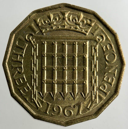 1967 Elizabeth II 2nd Threepence Coin | Very High Grade