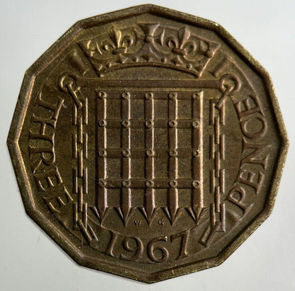 1967 Elizabeth II 2nd Threepence Coin | Very High Grade