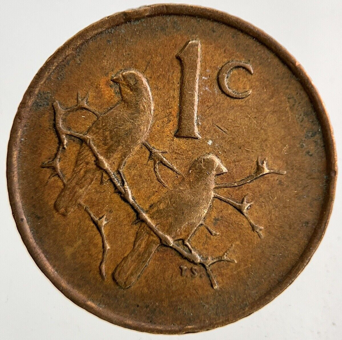 1967 South Africa 1 Cent Coin | Fine Collectable Grade