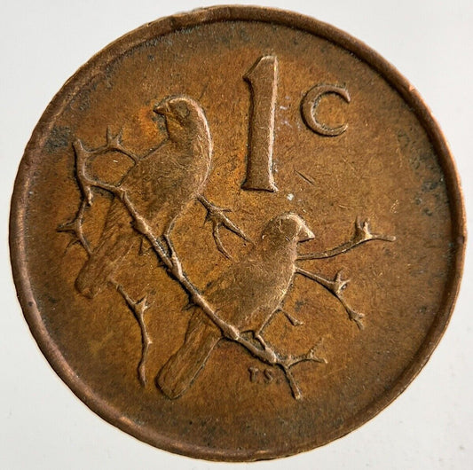 1967 South Africa 1 Cent Coin | Fine Collectable Grade