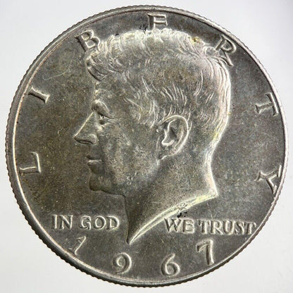 1967 US USA Kennedy Half Dollar Silver Coin | Very High Grade