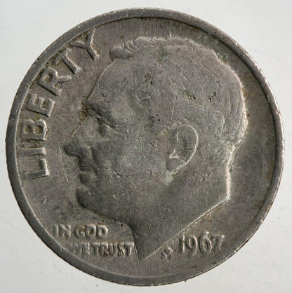 1967 US USA Roosevelt Dime Coin | Collectable Grade