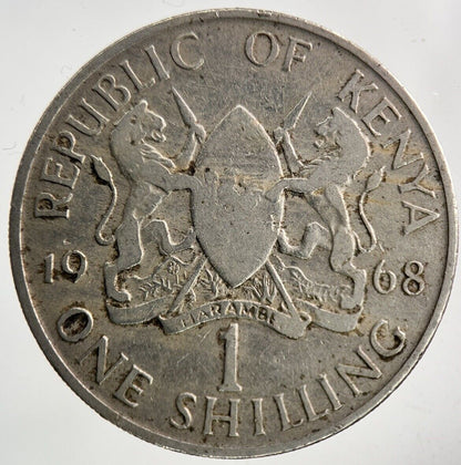 1968 Africa Kenya 1 Shilling Coin | Collectable Grade