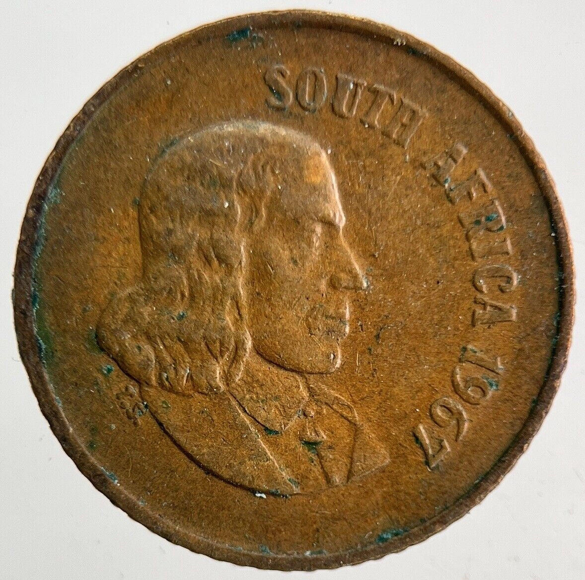 1967 South Africa 1 Cent Coin | Fine Collectable Grade