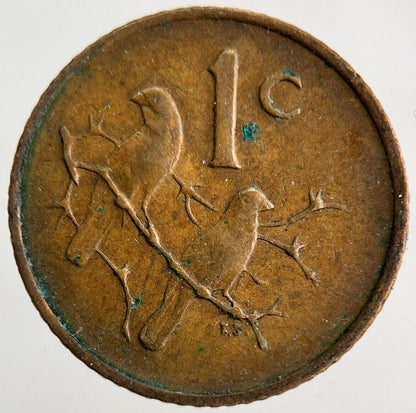 1967 South Africa 1 Cent Coin | Fine Collectable Grade