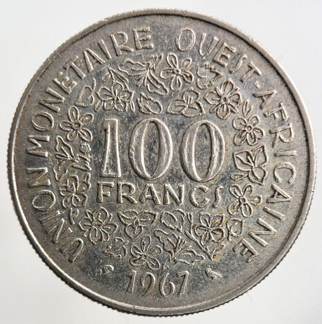 1967 West Africa States 100 Francs Coin | Fine Collectable Grade