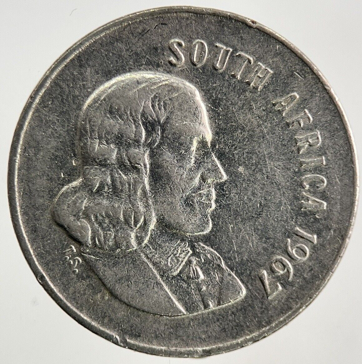 1967 South Africa 5 Cent Coin | Fine Collectable Grade