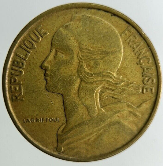 1968 France 10 Centimes Coin | Fine Collectable Grade