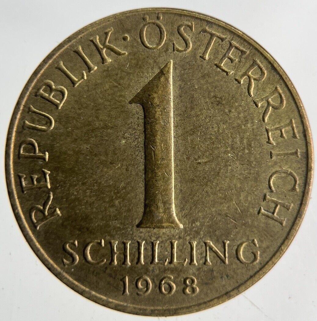 1968 Austria 1 Schilling Coin | Fine Collectable Grade