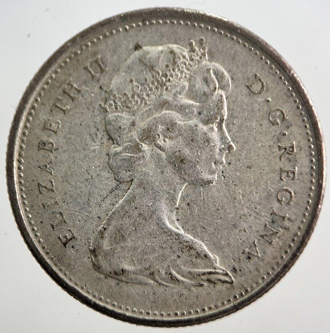 1968 Canada 25 Cents Silver Coin | Fine Collectable Grade | a7255