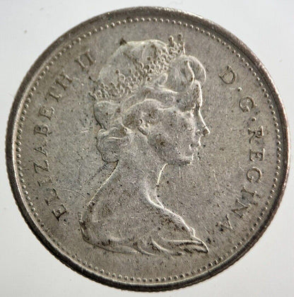 1968 Canada 25 Cents Silver Coin | Fine Collectable Grade | a7255