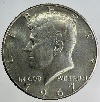 1967 US USA Kennedy Half-Dollar Silver Coin | Very High Grade