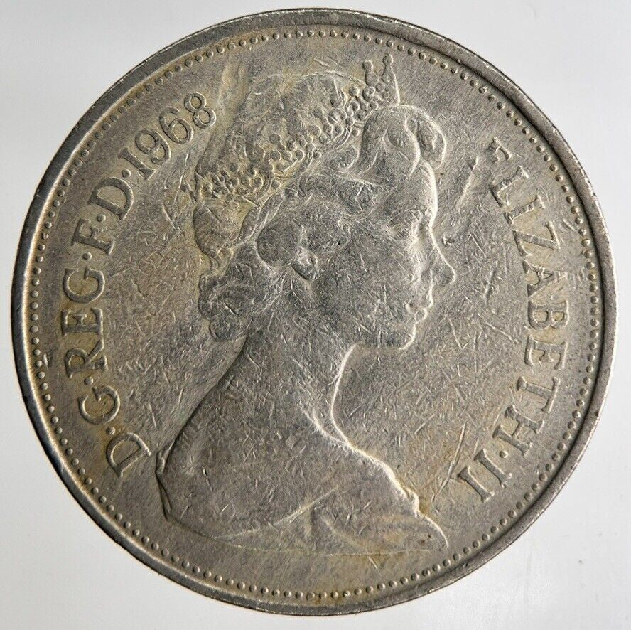 1968 Elizabeth II 10p 10 Ten Pence Coin | Fine Collectable Grade