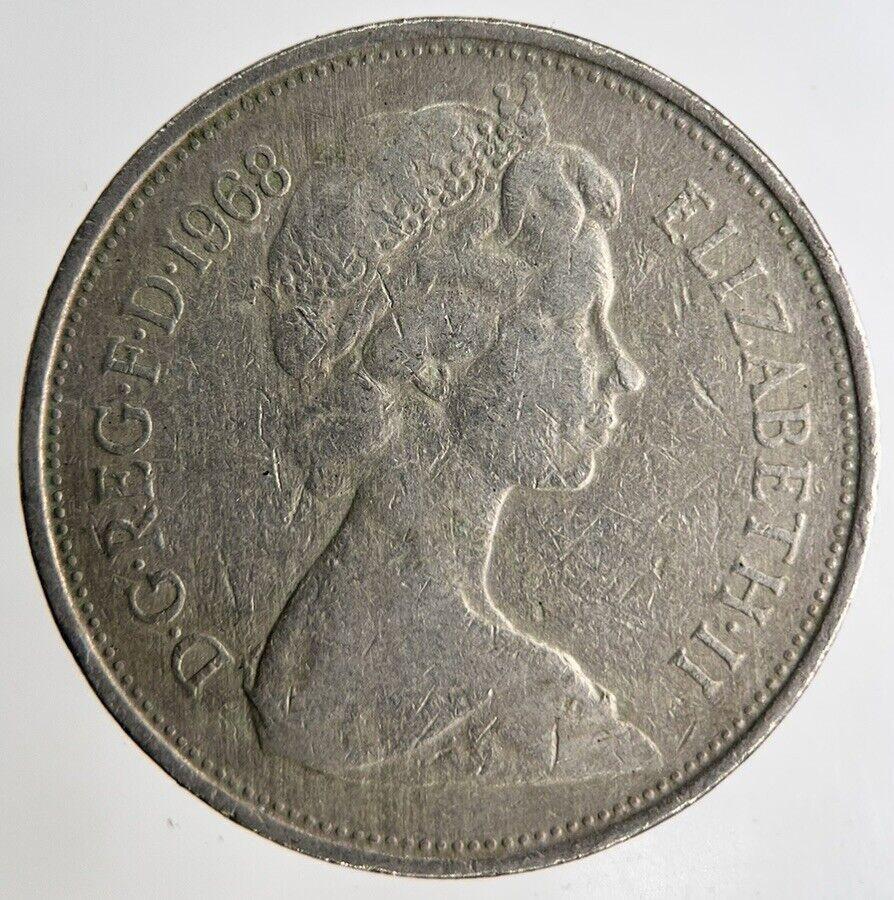 1968 Elizabeth II 10p 10 Ten Pence Coin | Fine Collectable Grade