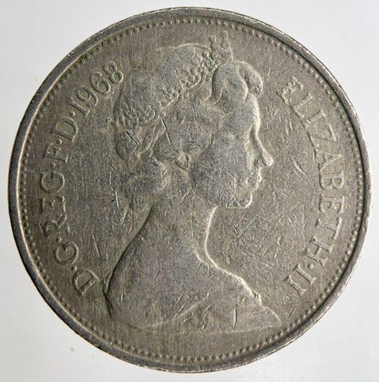 1968 Elizabeth II 10p 10 Ten Pence Coin | Fine Collectable Grade