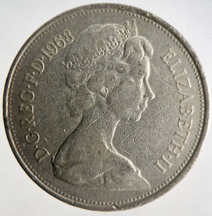 1968 Elizabeth II 10p Ten 10 Pence Coin | Fine Collectable Grade
