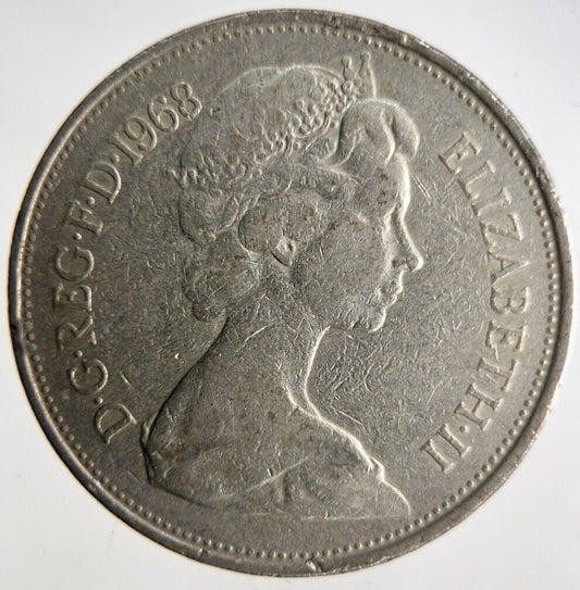 1968 Elizabeth II 10p Ten 10 Pence Coin | Fine Collectable Grade