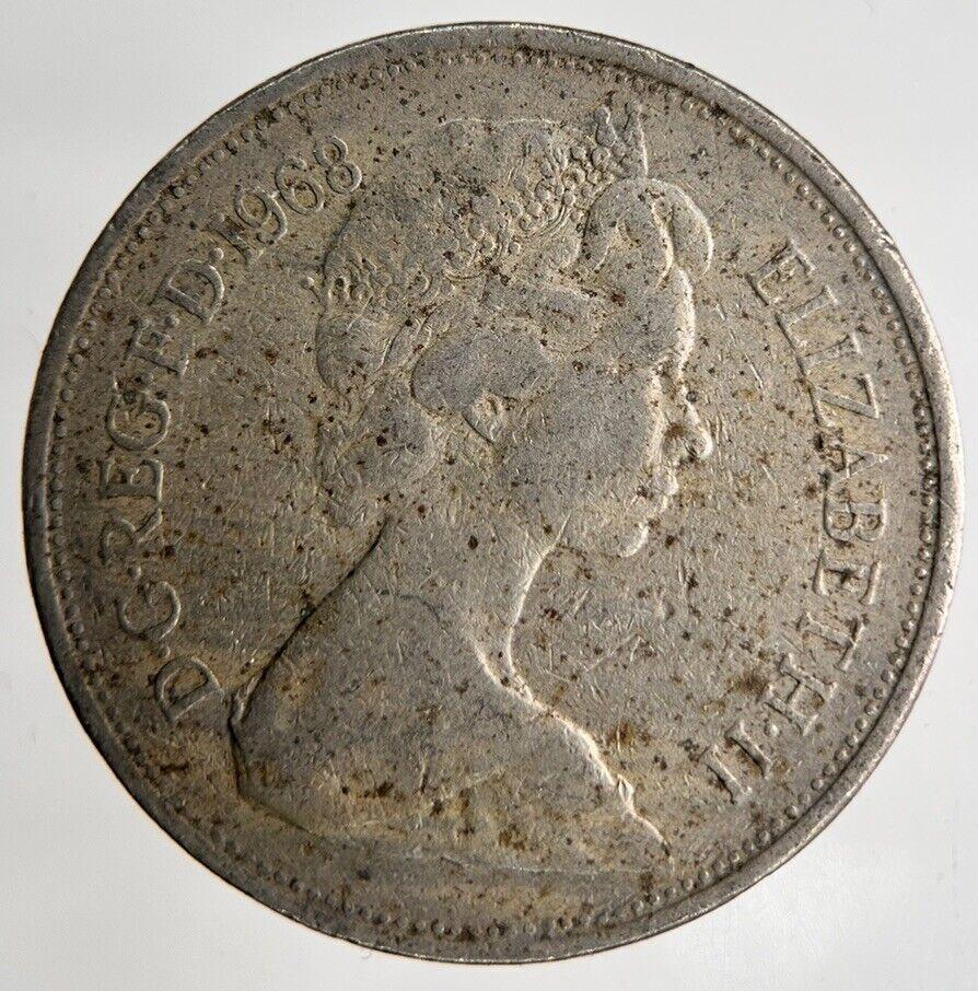 1968 Elizabeth II 10p 10 Ten Pence Coin | Fine Collectable Grade