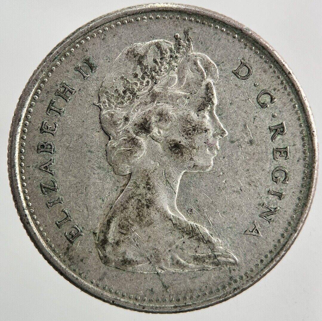 1968 Canada 25 Cents Silver Coin | Fine Collectable Grade