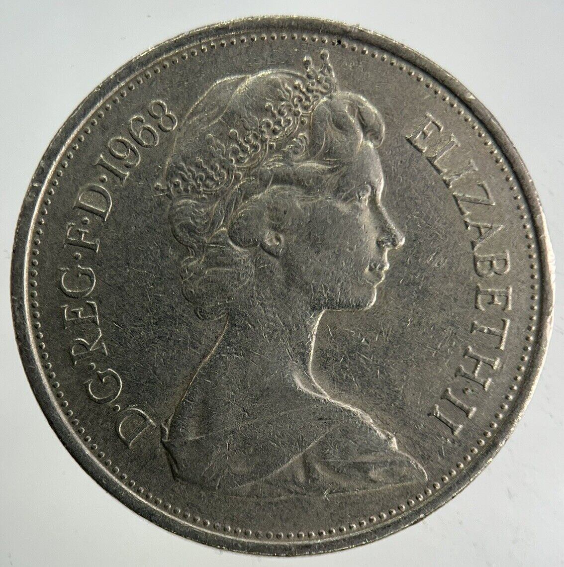 1968 Elizabeth II 2nd 10p Ten-Pence Coin | Fine Collectable Grade