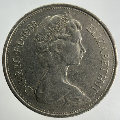 1968 Elizabeth II 2nd 10p Ten-Pence Coin | Fine Collectable Grade