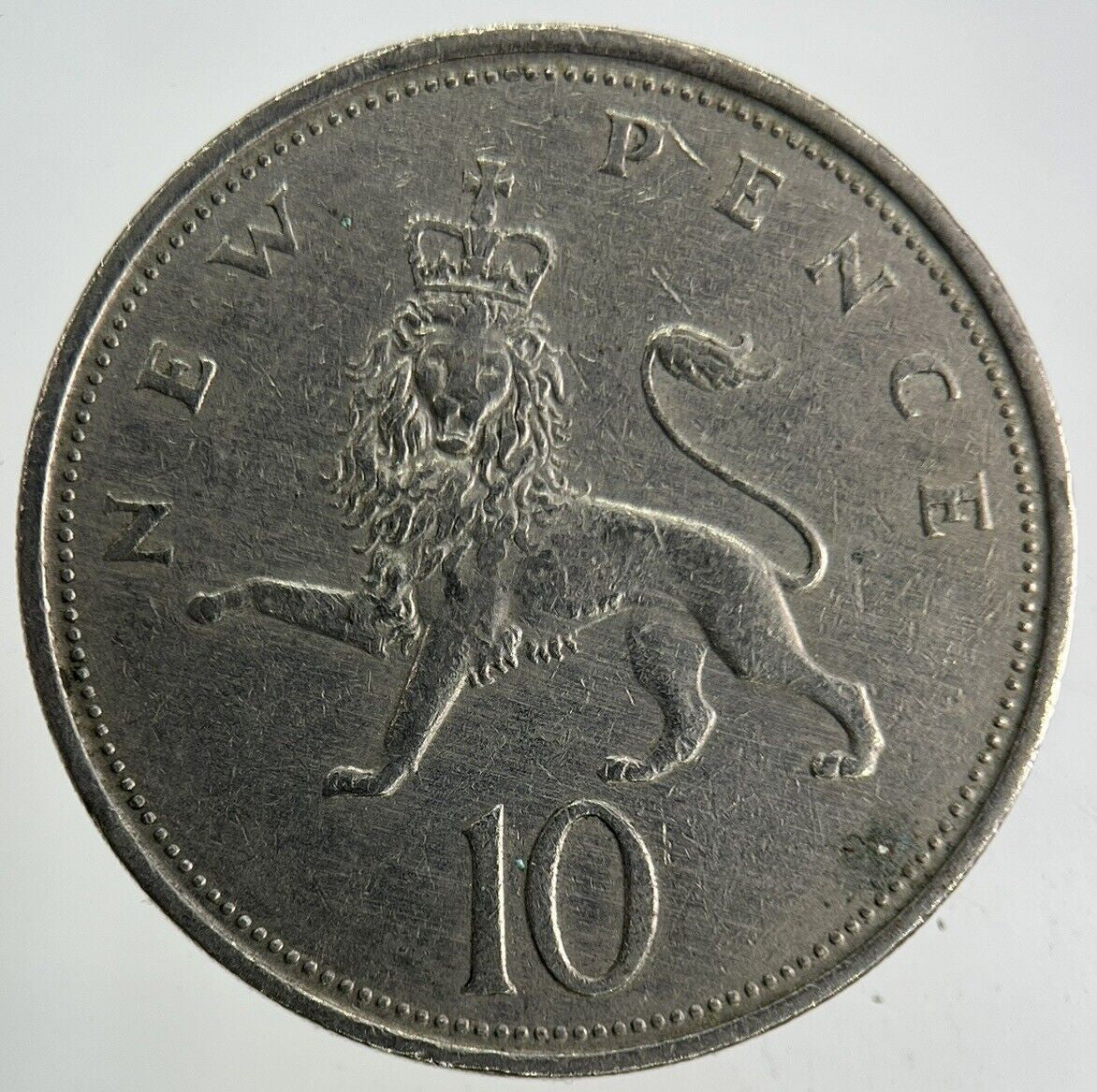 1968 Elizabeth II 2nd 10p Ten-Pence Coin | Fine Collectable Grade