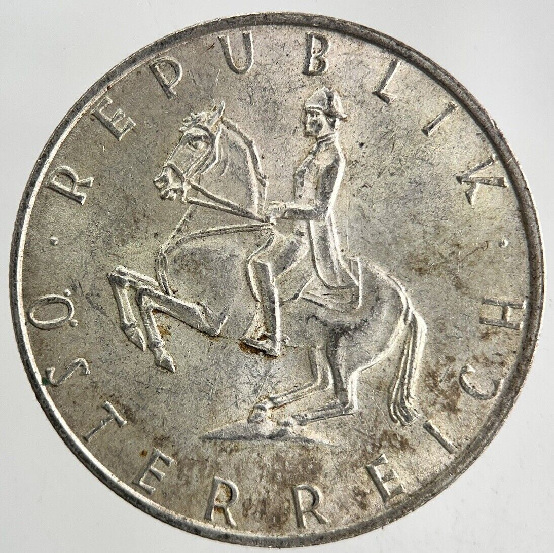 1968 Austria 5 Schilling Silver Coin | Fine Collectable Grade